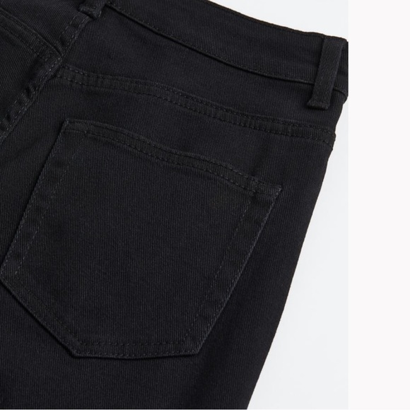 New H&M | Highrise Black Wide Leg Pants - Picture 7 of 9